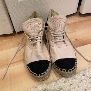 Chanel high-top Espadrilles